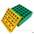 FRP Molded Grating Crey Color com superfície côncava